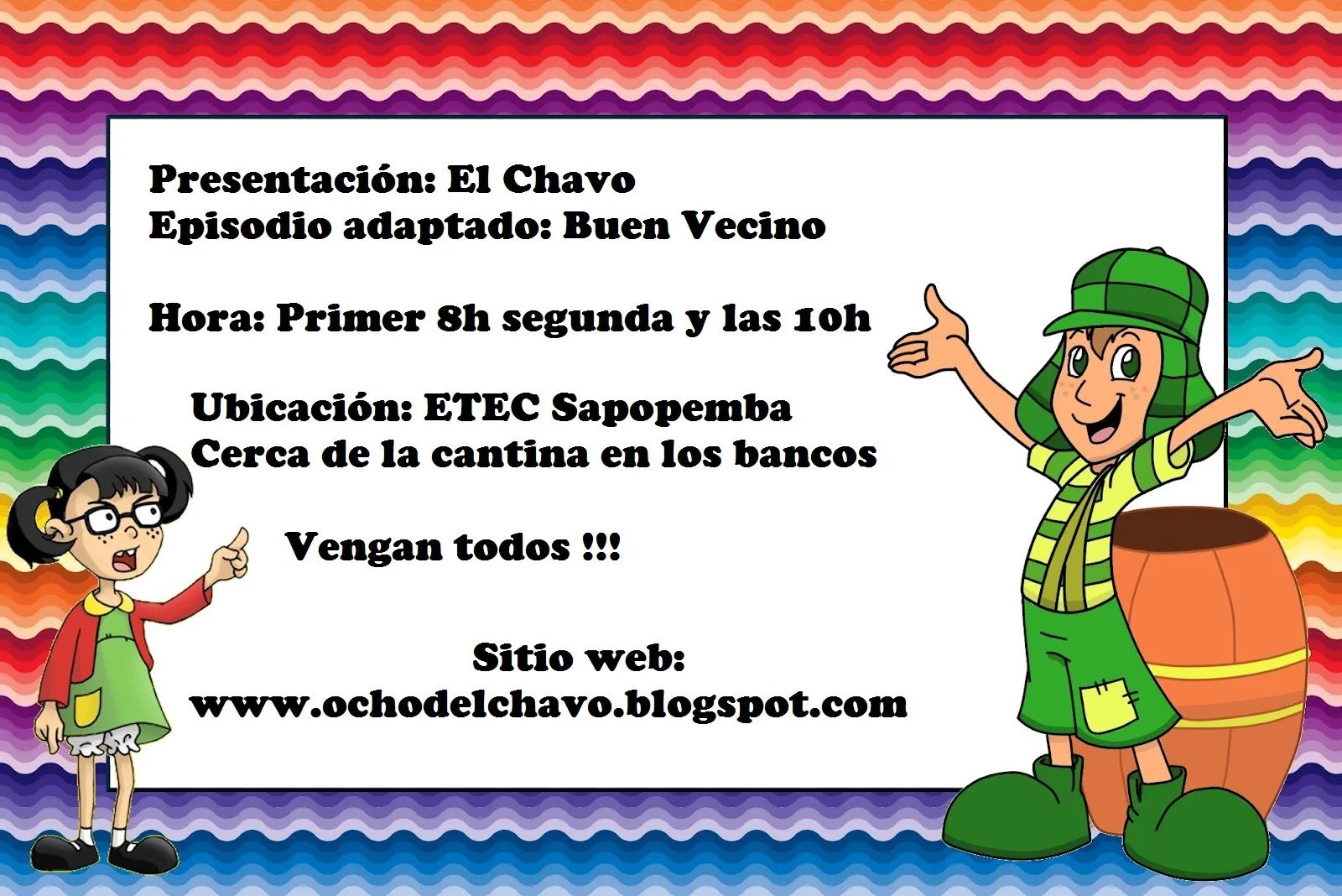 El Chavo del Ocho: Setembro 2012