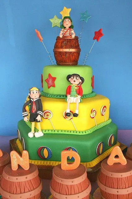 El chavo del 8 party on Pinterest | Goody Bags, Character Cakes ...