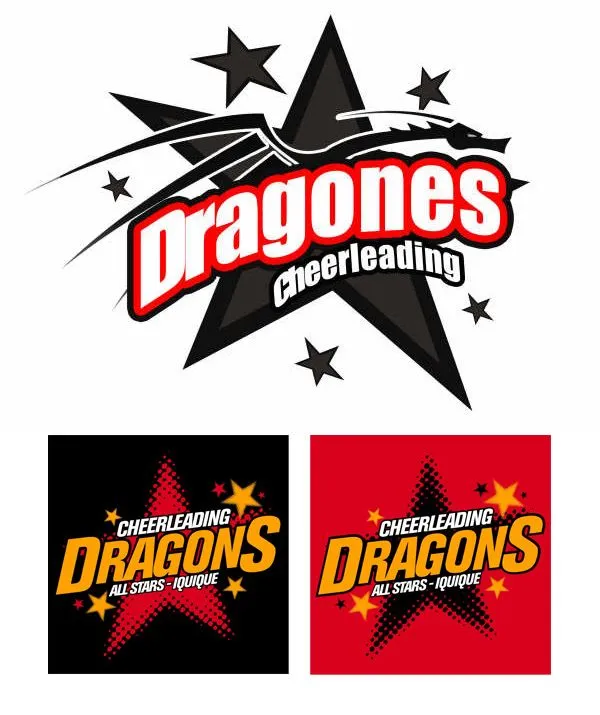 Cheer Design: Dragones All Stars Iquique