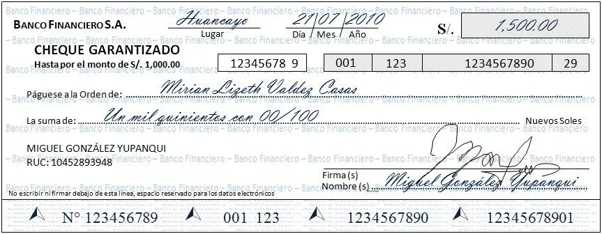 EL CHEQUE - Clase Contable