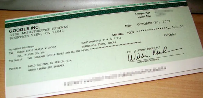 COMO EMITIR UN CHEQUE