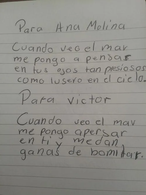 chericann, Poesía/Cartas de amor