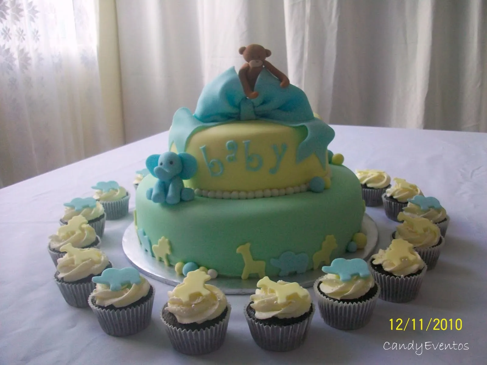 Cherry, Pasteleria Creativa: Baby Shower "Animalitos de la Selva"