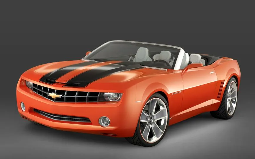 Chevrolet Camaro Convertible Concept Debuts at 2007 North American ...