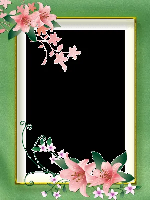 CHIARA - Molduras Digitais: Molduras, Frames, Máscaras - Flores