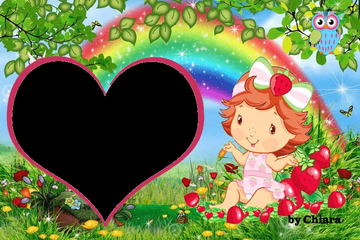 CHIARA - Poesias: Molduras Moranguinho Baby