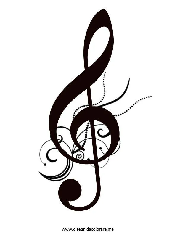 Chiave di violino | Disegni da colorare