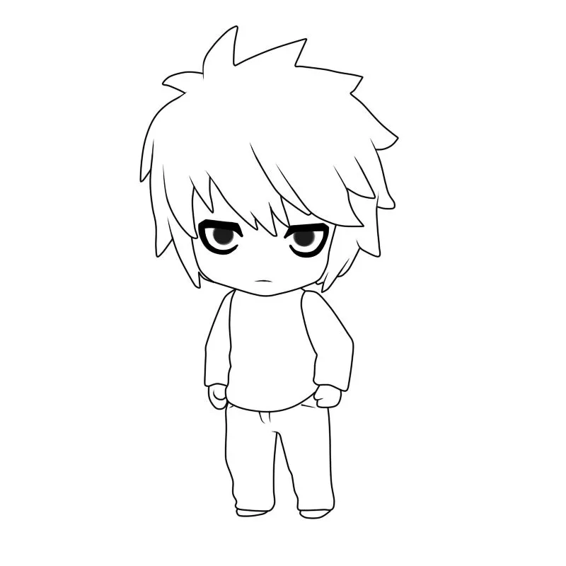 Chibi Lawliet by Saamy-antha on DeviantArt