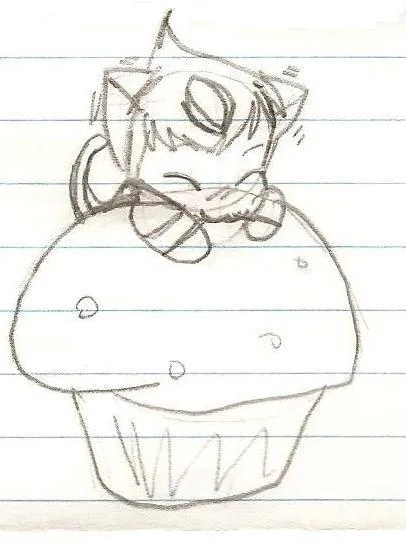 chibi odd loves muffin xD by LyokoFanLatina on DeviantArt