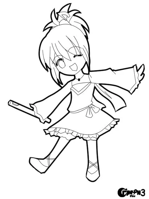 Chibi - Shugo Chara - Nea by crimsonfire3 on deviantART