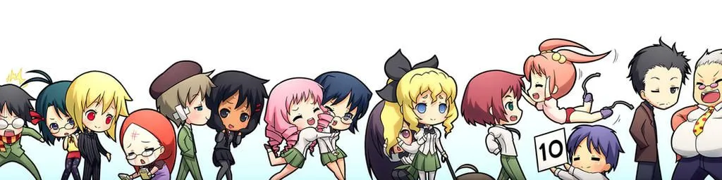 Chibis of Yamaku High School by Mikeinel on DeviantArt