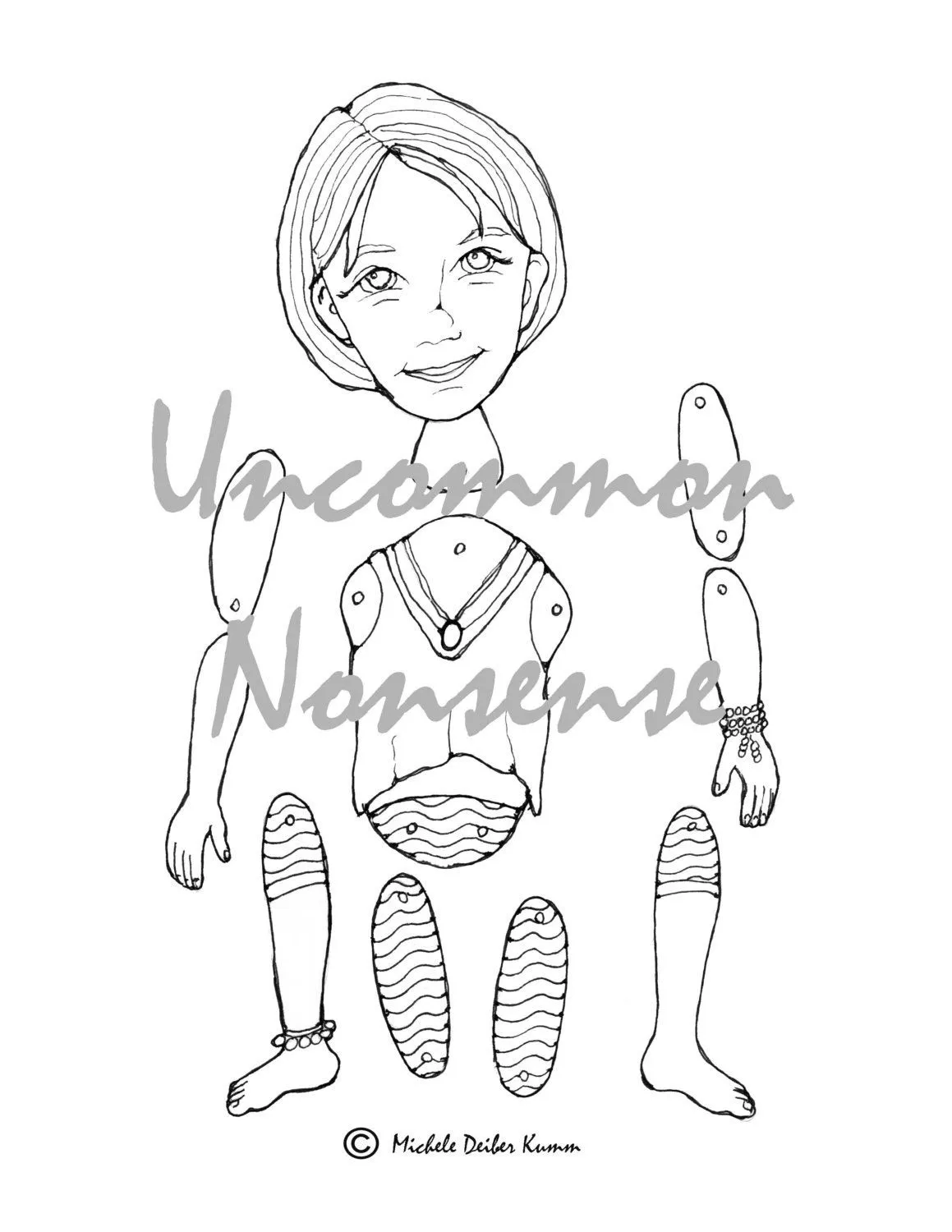 Chica de Yoga 5. Dibujo para colorear danza ballet fitness - Etsy México