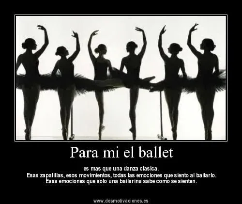 Cosas de chicas: Ballet