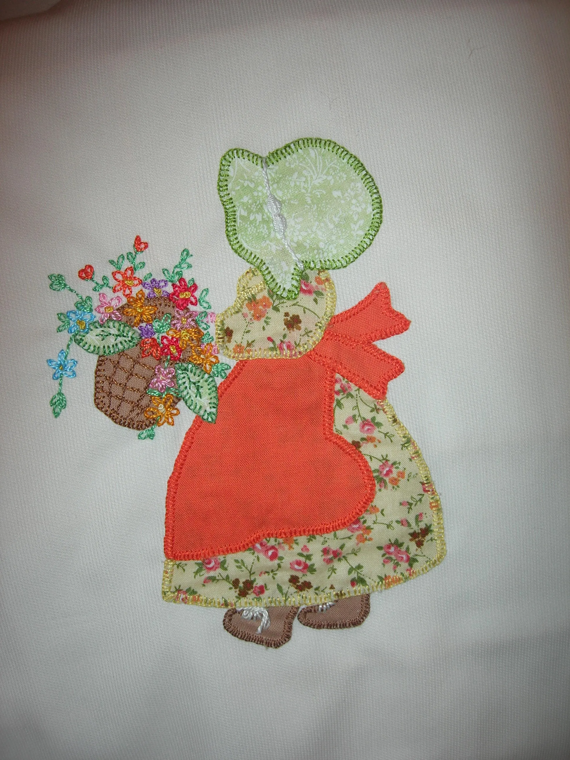 Chichonera de patchwork | Tijeras y cuchara