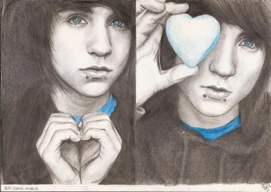 Chico emo je Alex evans by ~palmeritas on deviantART