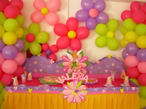 Decoración de cumpleaños sencillo con bomba - Imagui