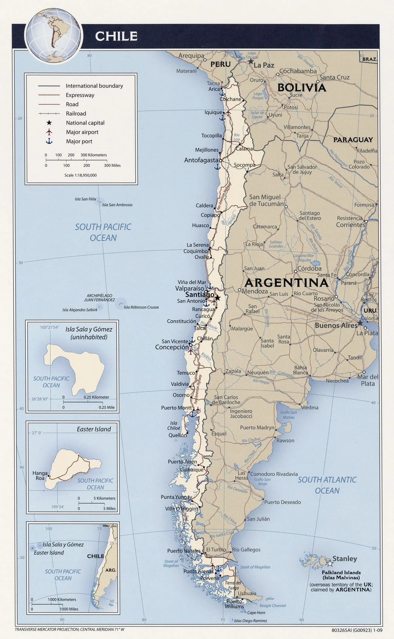 Chile Maps - Perry-Castañeda Map Collection - UT Library Online