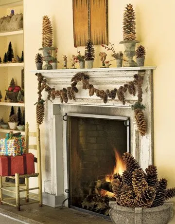 Chimeneas navideñas