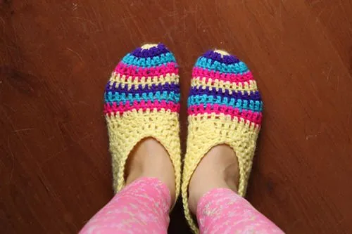 Chiquita Banana (Aprende a tejer unas pantuflas a crochet.)