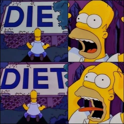 Chistes Humor y Risas: Homero - Dieta