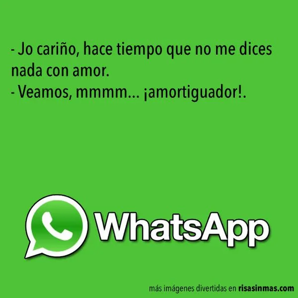 Chistes de WhatsApp: Amor