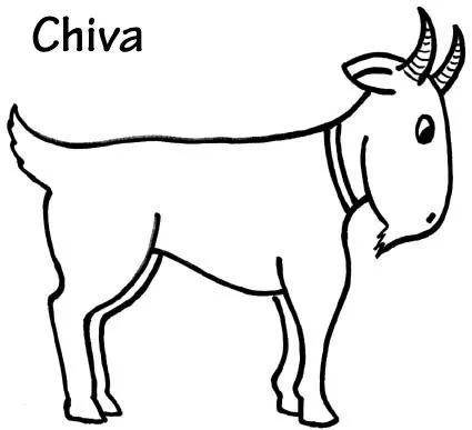 Chiva dibujo - Imagui