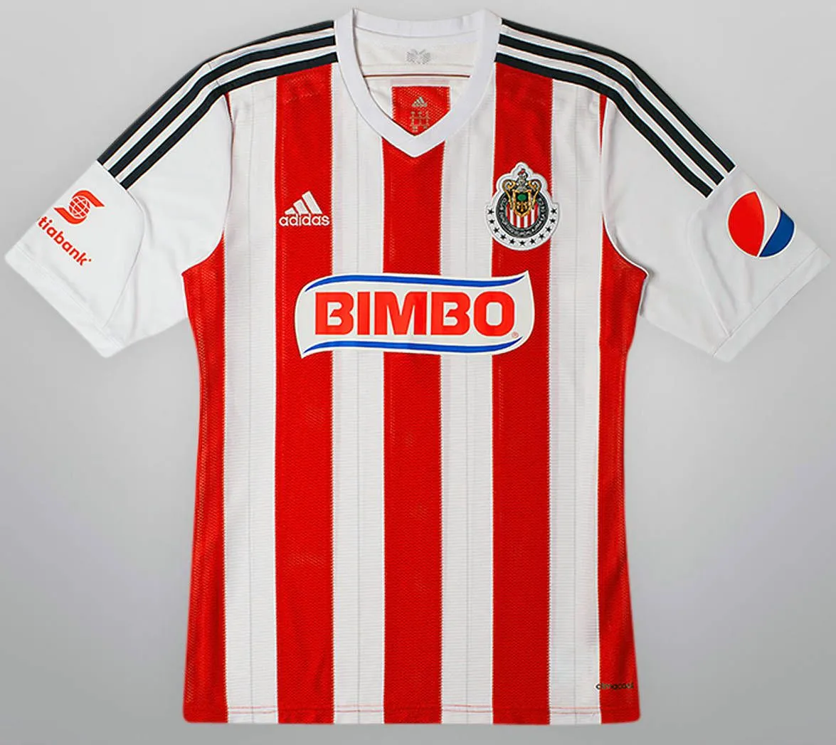 Chivas Guadalajara 14-15 Home Kit Released - Footy Headlines