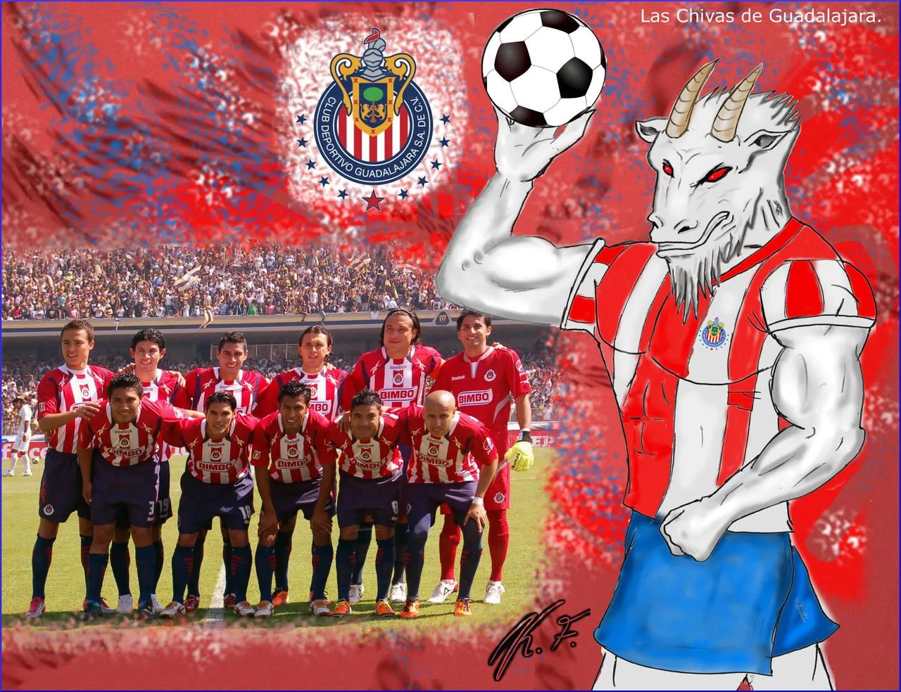 Las Chivas de Guadalajara by kf13 on DeviantArt