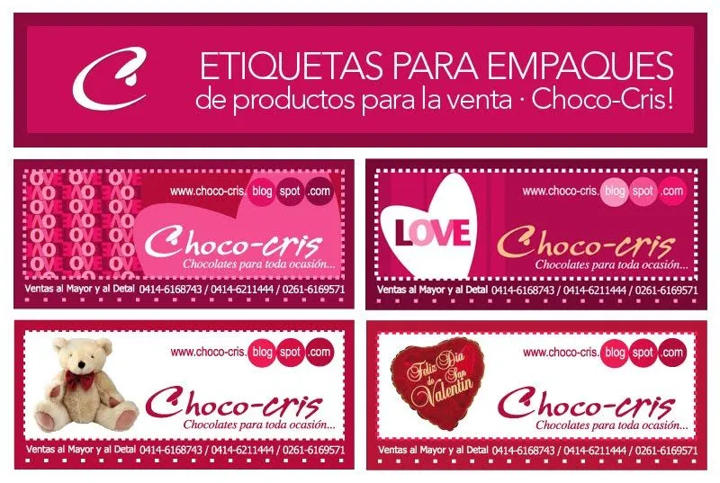 Chocolates con etiquetas personalizadas - Imagui