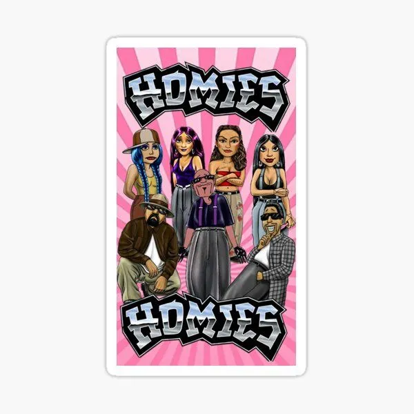 Chola Graffiti Stickers for Sale | Redbubble