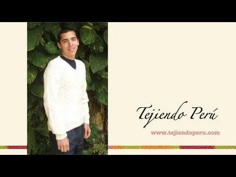 Chompa para hombre - Tejiendo Perú