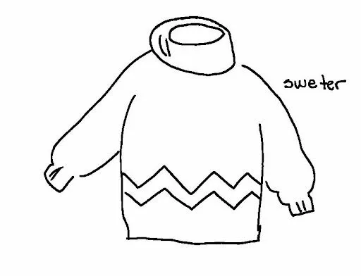 SWEATER`PARA COLOREAR - Imagui