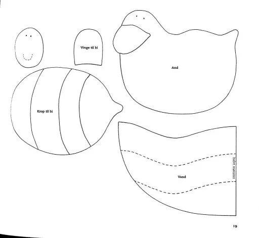 Las chorradikas de Laury: patrón babero de rizo con apliques