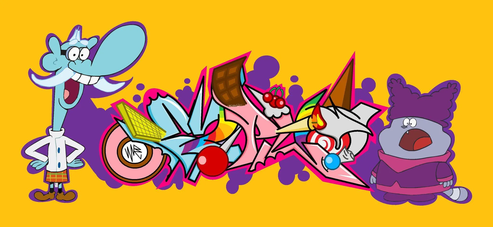 Chowder graff by Exsplo on DeviantArt