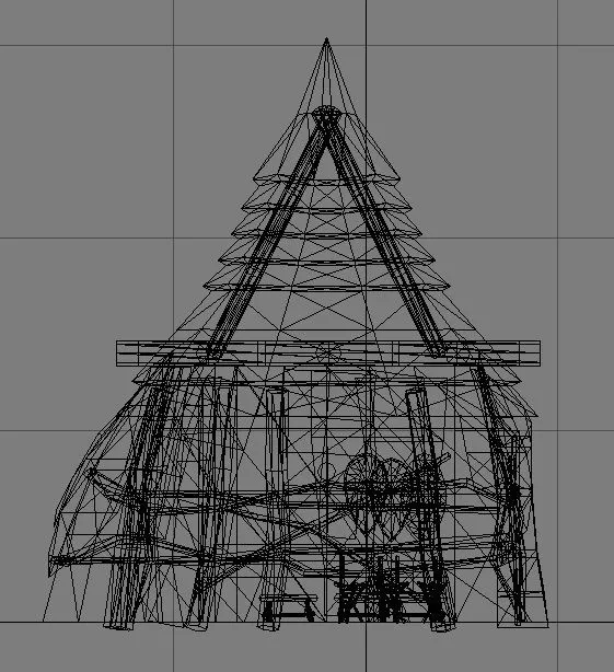 Choza indígena - nativa Modelo 3D $6 - .dwg - Free3D