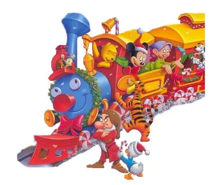 Christmas-Disney-Train clipart gratis gratis