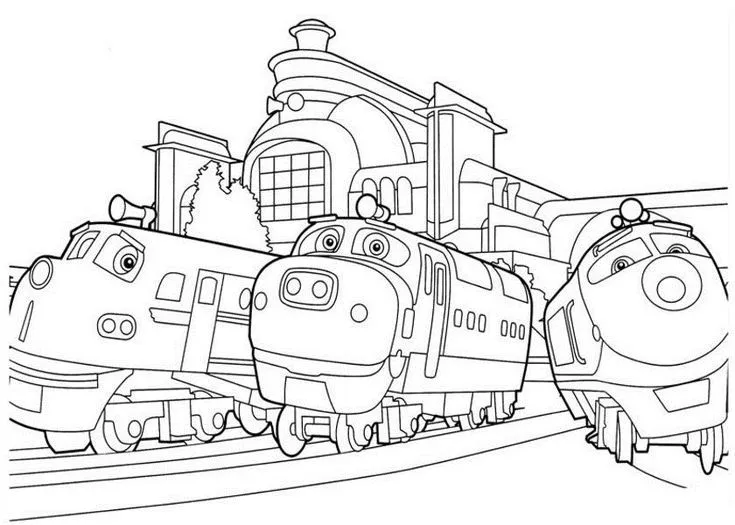 Chuggington Coloring Pages Printable | train birthday party ...