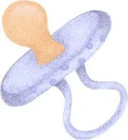 Chupete para baby shower:Imagenes y dibujos para imprimir