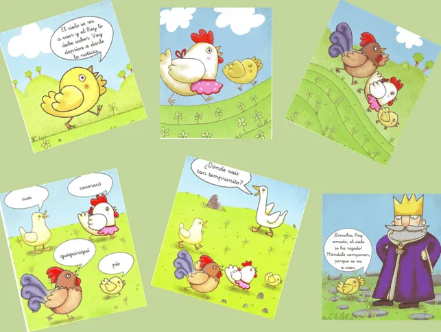 Ciclo de vida de un pollito - Imagui