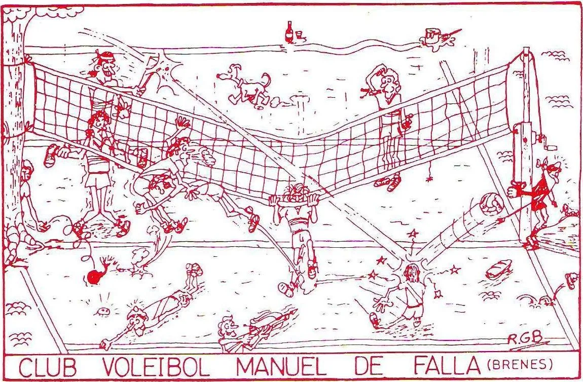 La ciconia de Brenes: Clubes deportivos: Club Voleibol Manuel de Falla