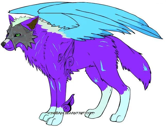 Ciel - lobo alado by superjack1000 on DeviantArt