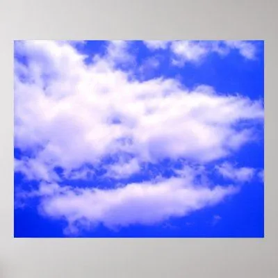  ... cielo azul claro - fotografía del arte - nubes blancas y el cielo