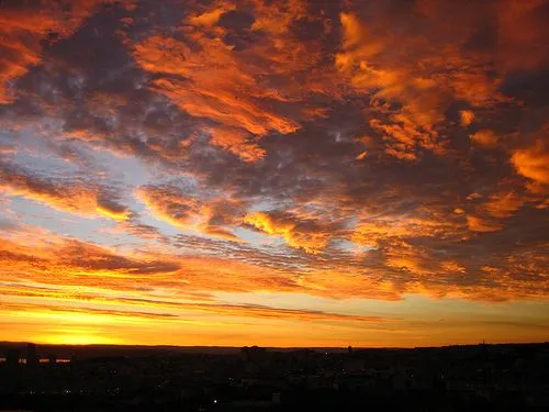 un cielo bonito quiero llegar