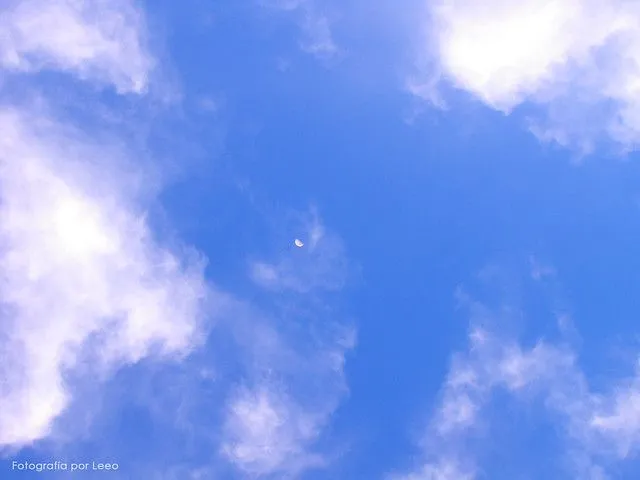 Cielo hermoso, nubes hermosas, luna más que eso? | Flickr - Photo ...