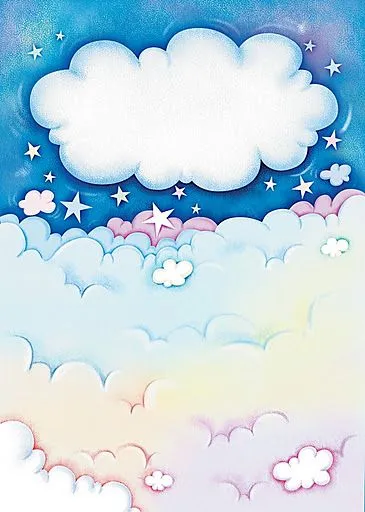 Cielo con nubes dibujo - Imagui