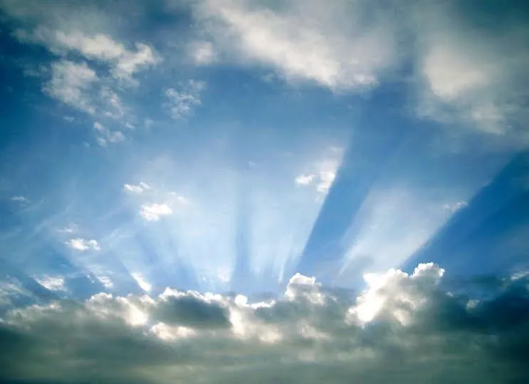 Cielo con nubes dibujo - Imagui