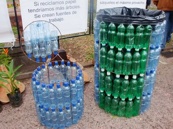 CIENCIAS NATURALES: Ideas para reciclar botellas de PET