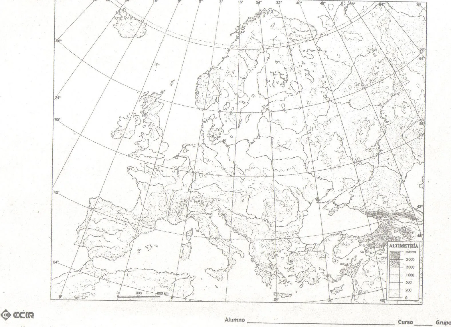 Ciencias Sociales H.A.: MAPAS FÍSICOS MUDOS