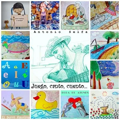 CIENTO VOLANDO: "Juego, canto, cuento..." (poemas infantiles)