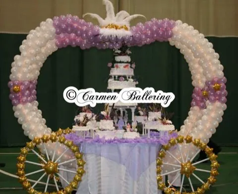 Cinderella Theme Weddings & Quinceañeras by Balloons Milwaukee and ...